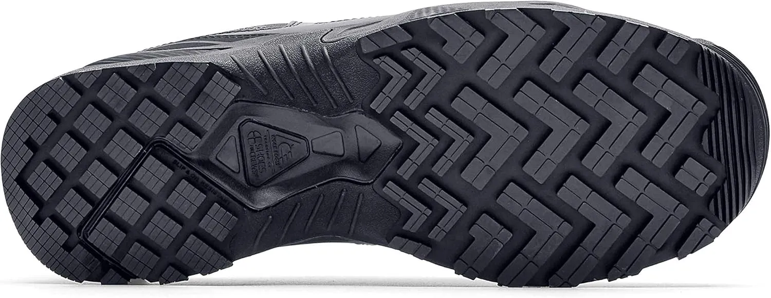 ACE Work Boots by SFC Defender Low, Men's Soft Toe (ST) Slip Resistant Work Boots, Water Resistant, Black
