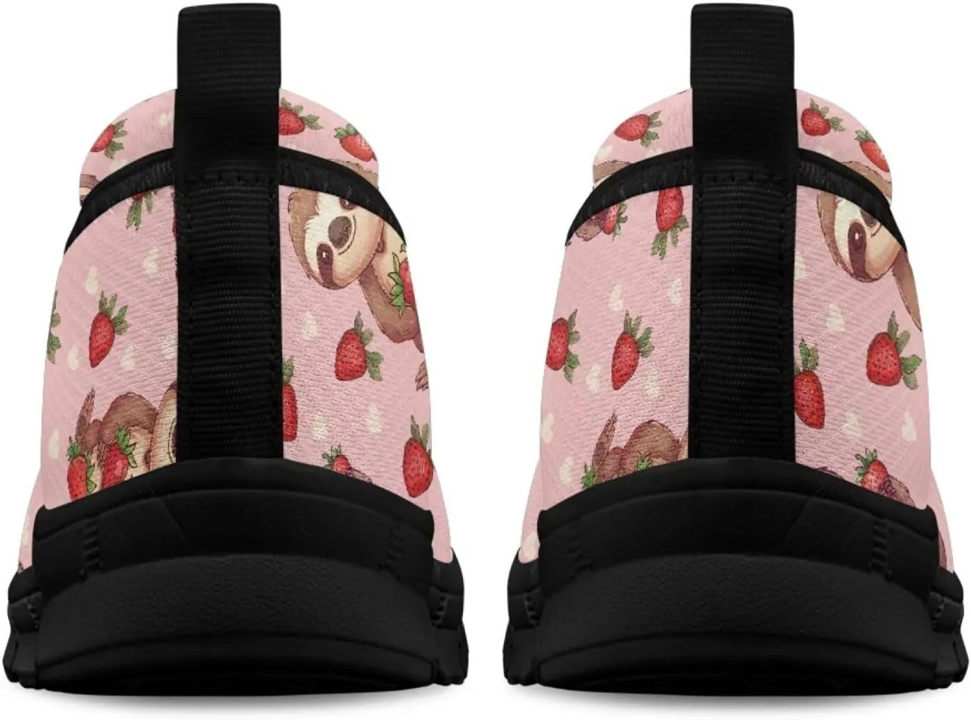 Adorable Animals Print Womens Ballet Flats Dress Shoes Slip On Round Toe Mesh Casual Sneakers Fit Comfort Lightweight Platform Loafers Daily Wear
