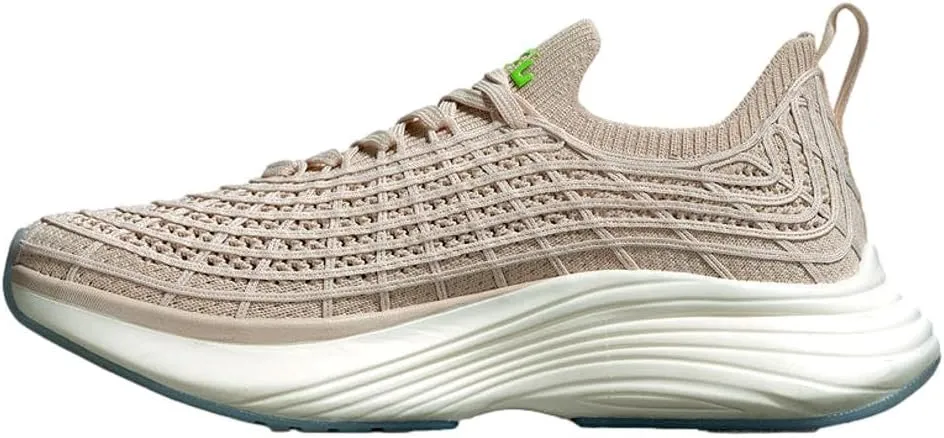 APL Athletic Propulsion Labs Women's Techloom Zipline Sneakers, Beach/Green, 11