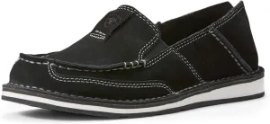 ARIATARIRC Womens Cruiser Black Suede 11