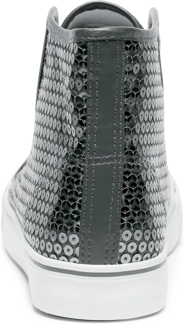 Balera Sequin High and Low Top Sneakers for Girls & Women Perfect for Dance