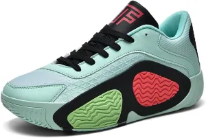 Basketball Shoes for Men High Top Ultra-Light Fashion Anti Slip Breathable Sneakers Men's Training Shoes for Running Walking