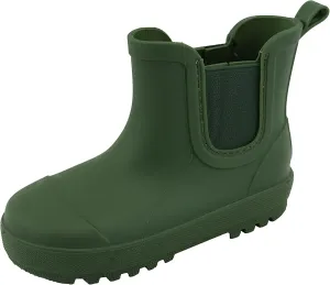 BEARPAW Toddler Rain Boots, Waterproof Rubber Kids Rainboot, Girls/Boys Light Water Shoes for Muddy Park/Hiking