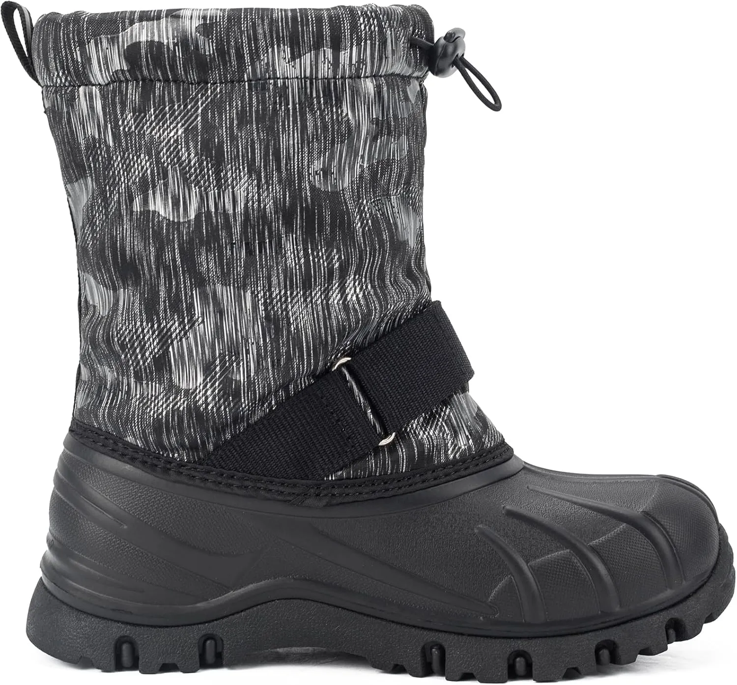 Boys Girls Snow Boots Winter Outdoor Waterproof Slip Resistant Cold Weather Shoes(Little Kid/Big Kid)