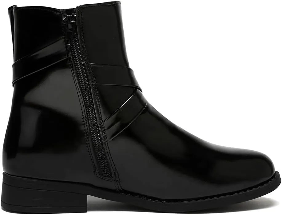 Boys Girls Snow Boots Winter Warm Waterproof Slip Resistant Cold Weather Outdoor Boots Kids Shoes