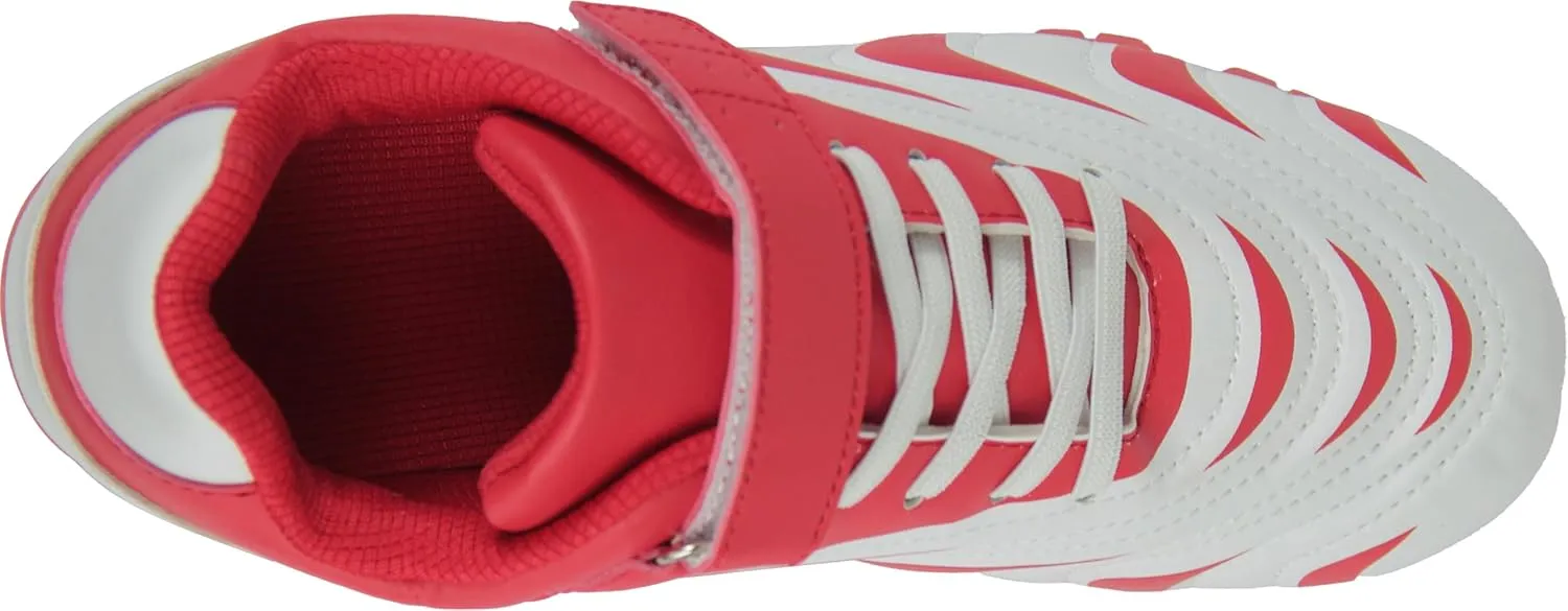 CAMVAVSR Unisex-Child Baseball Cleats Kids Softball Shoes for Boys Girls Rubber Molded Little Children Big Youth Sneakers Easy to Wear Sports Footwear
