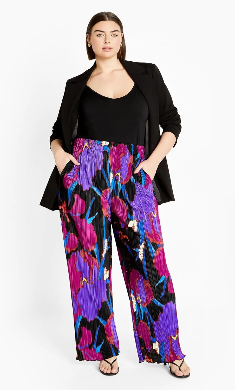 City Chic Women's Kira Print Pant