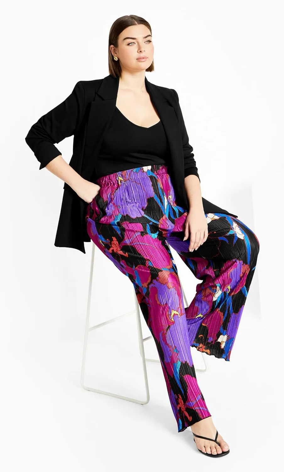 City Chic Women's Kira Print Pant