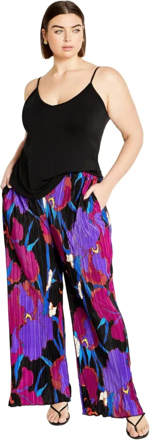 City Chic Women's Kira Print Pant