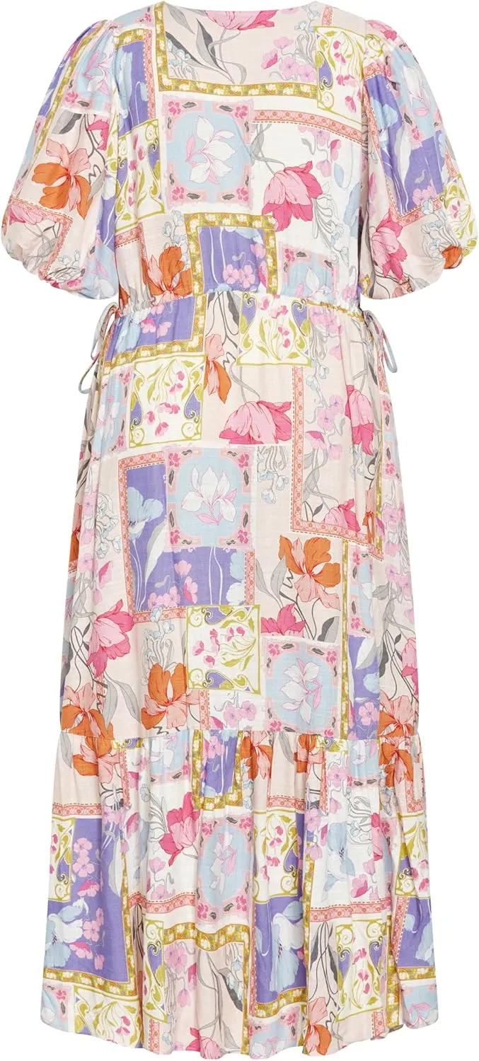 City Chic Women's Plus Size Maxi Dress - Flirtini