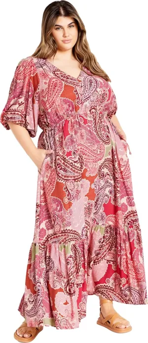 City Chic Women's Plus Size Maxi Dress - Flirtini