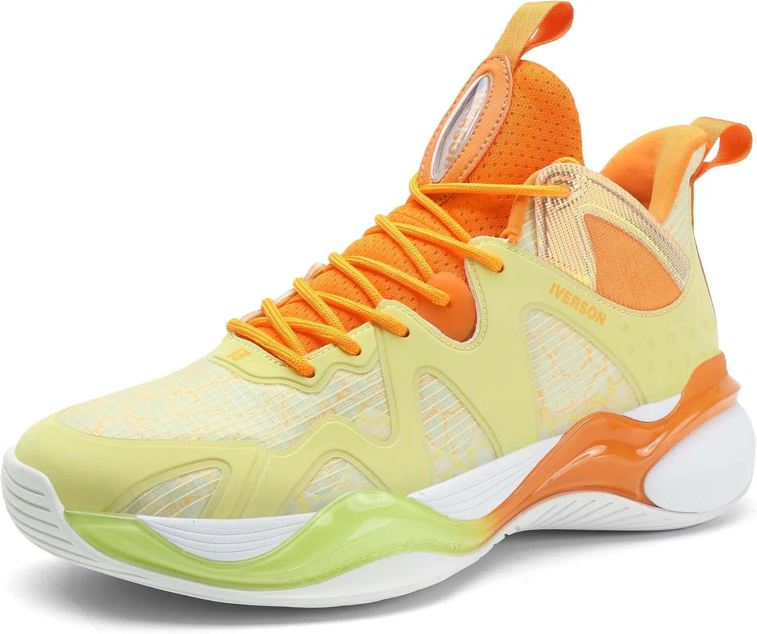 CJSPORX Mens Basketball Shoes Fashion High Top Running Sneakers Lightweight Sport Shoes for Athletic