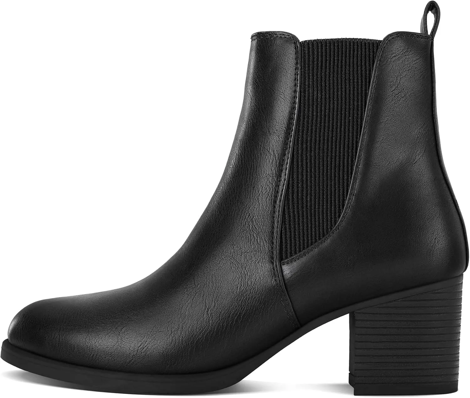 COASIS Women's Chelsea Boots Chunky Block Heel Slip On Ankle Booties with Elastic Sided