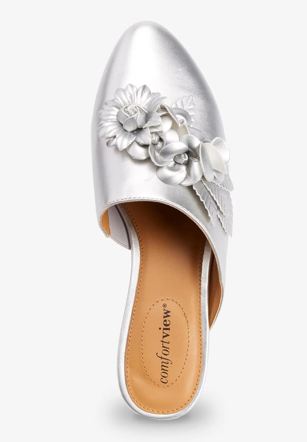 Comfortview Women's The Ayla Slip On Mule (Wide Widths Available)