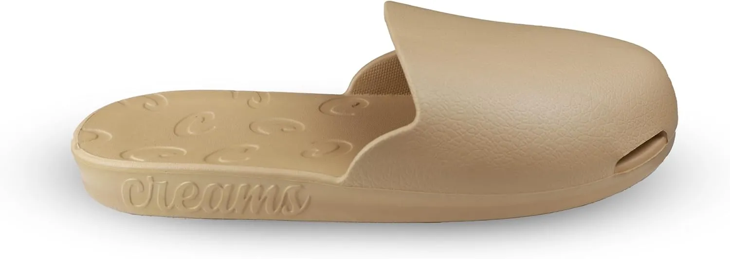 Creams Mens Mules Clog Slippers Beathable Slides Sandals Casual Loafers Slip On Shoes