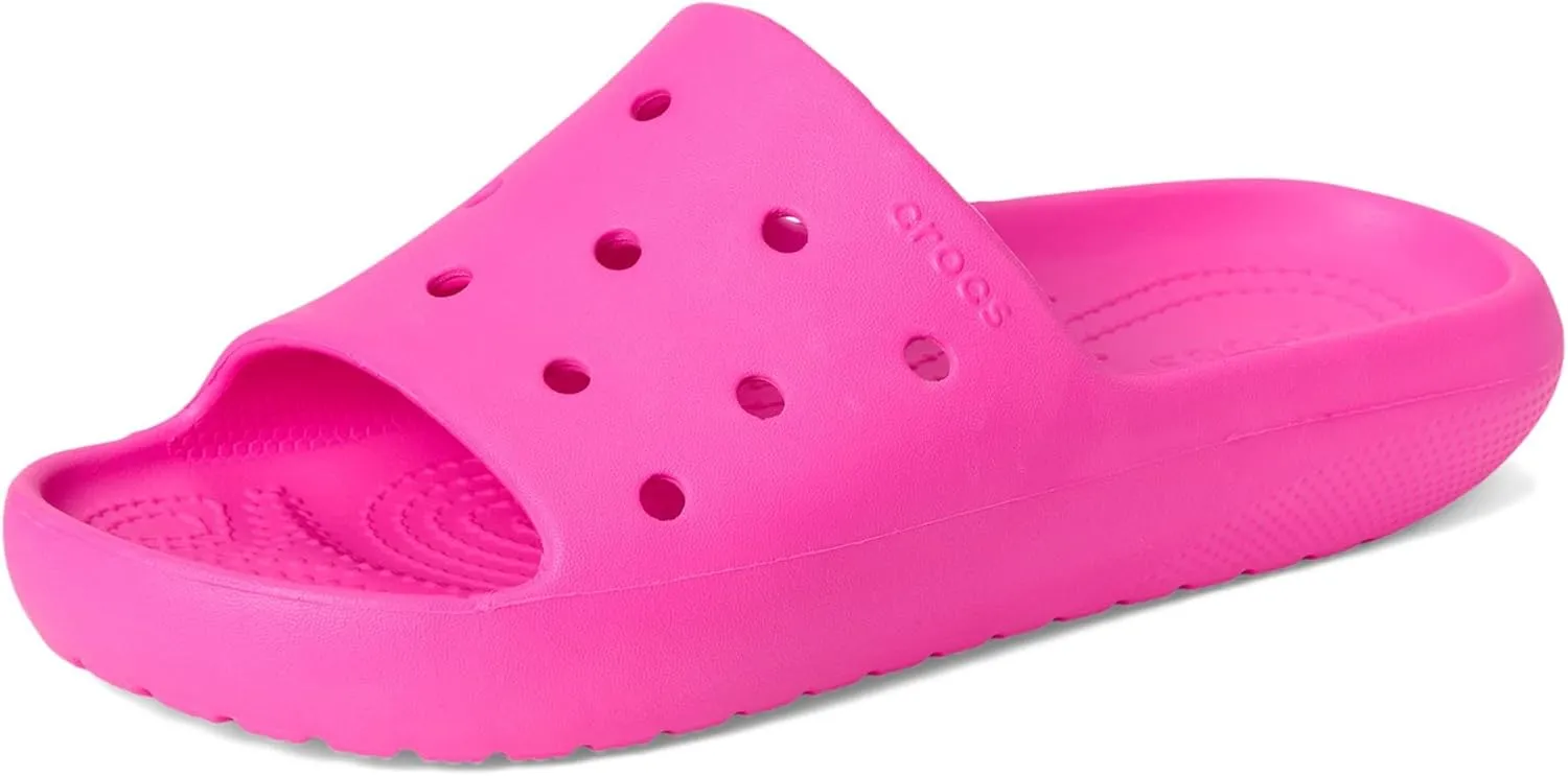 Crocs Unisex-Child Classic Slide V2 (Little Big Kids) Sandal