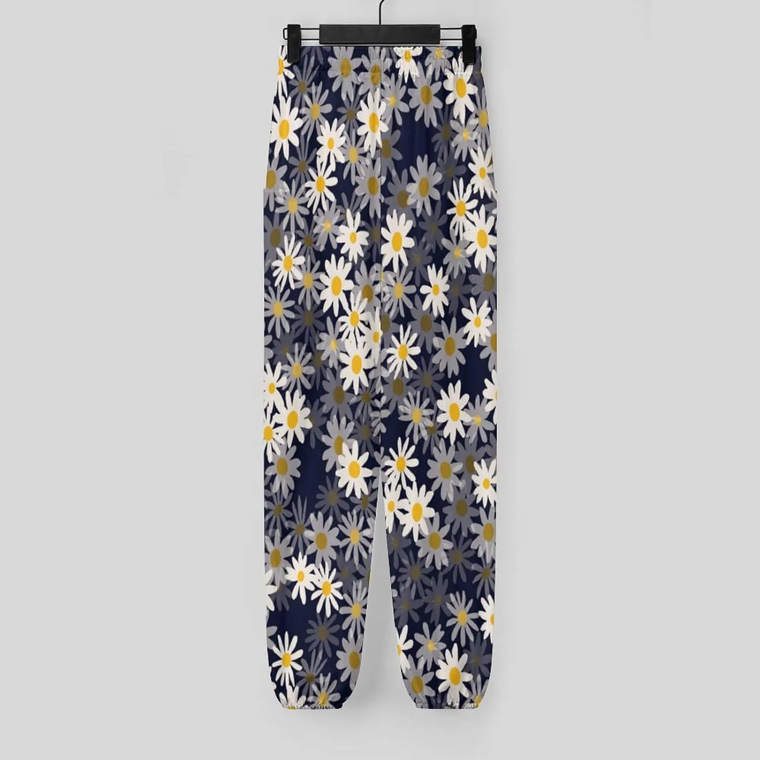 Daisy Print Yoga Bloomers Woman Hippie Harem Pant Lantern Pants Elastic Gym Leggings Loose Casual Sport Pants