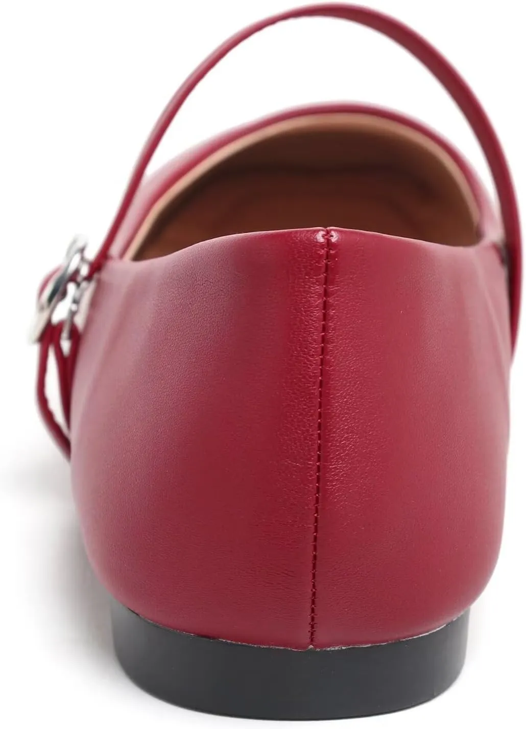 Dear Time Mary Jane Flats for Women Ballets Flats Strap Shoes Dressy Comfortable Square Toe Mary Jane Buckle Flats Shoes