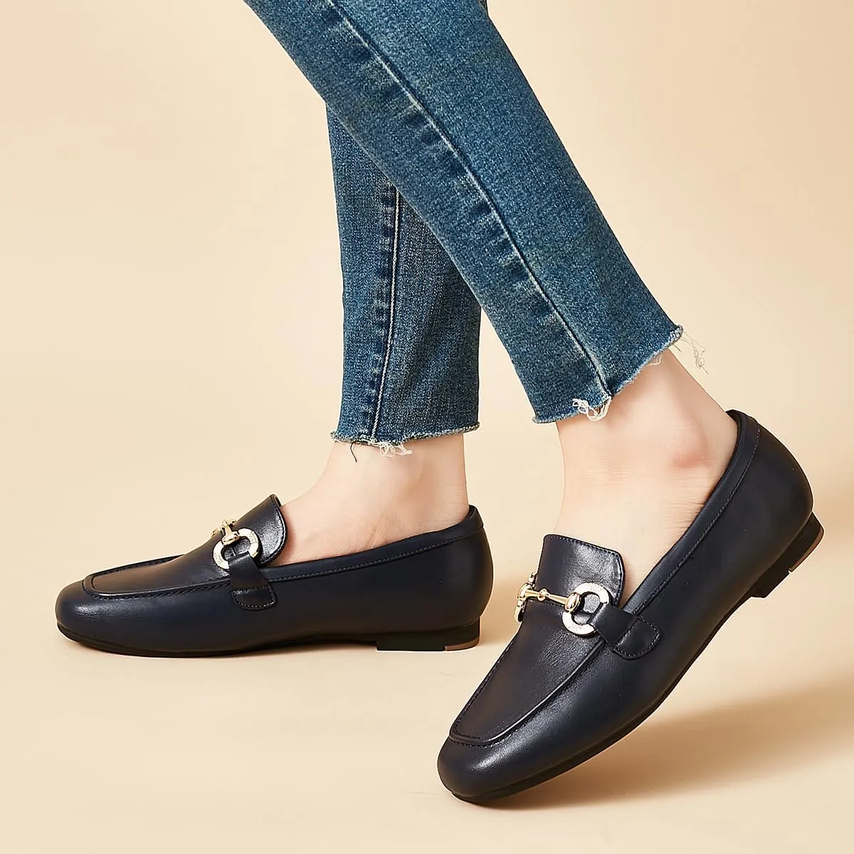 DeYashopin Womens Loafers Shoes Fashion Low Heel Slip on Shoes Comfortable Driving Flats