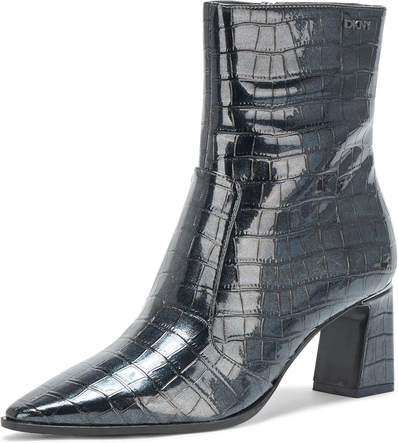 DKNY Women's Sunny Evening Slip on Heeled Bootie Fashion Boot