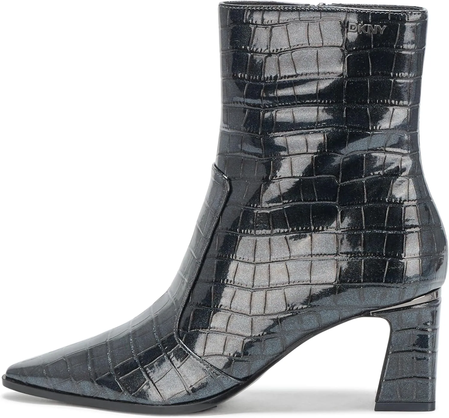 DKNY Women's Sunny Evening Slip on Heeled Bootie Fashion Boot