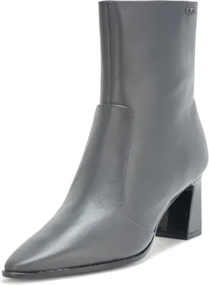 DKNY Women's Sunny Evening Slip on Heeled Bootie Fashion Boot