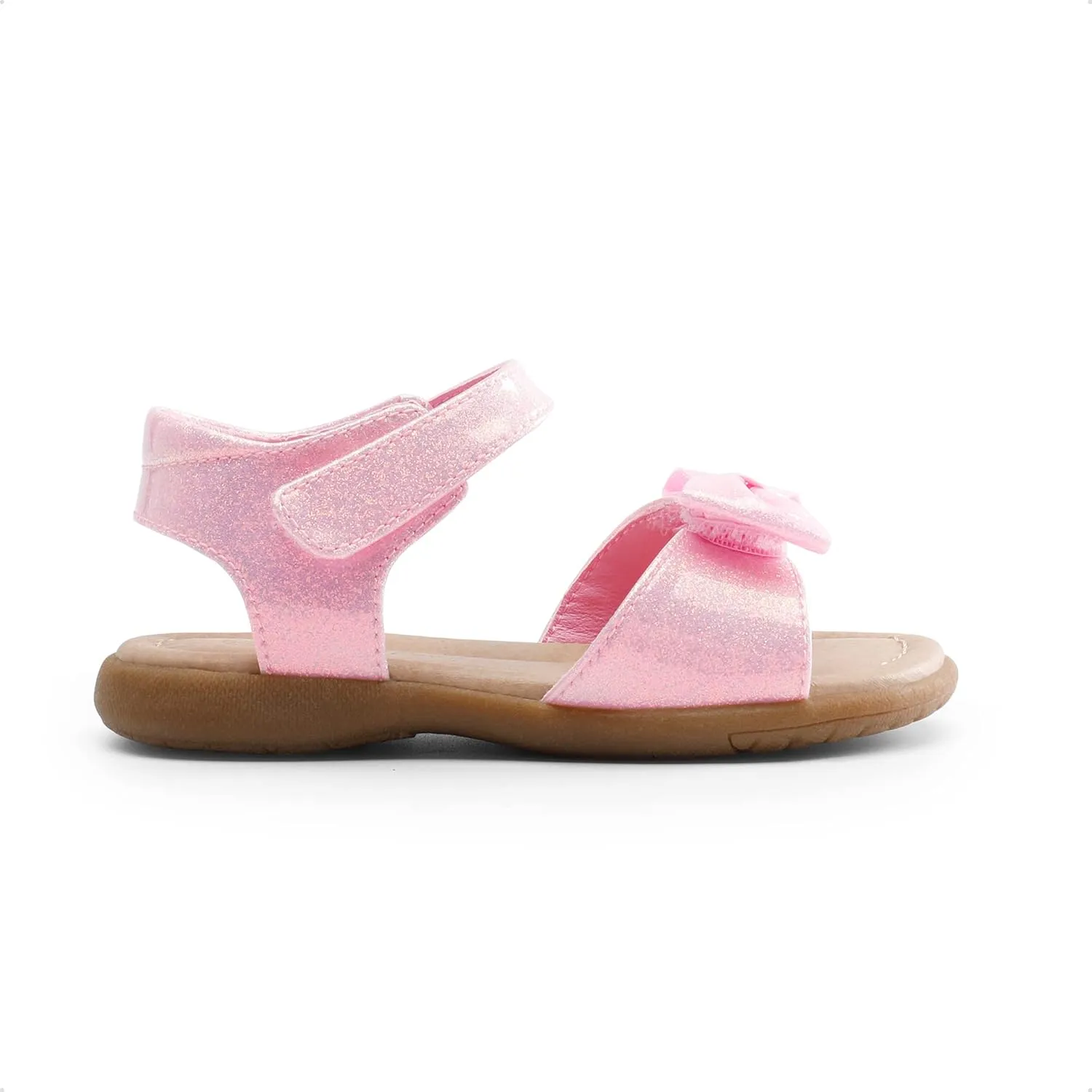 DREAM PAIRS Girls Sandals Fashion Bow Summer Shoes for Toddler/Little Kid