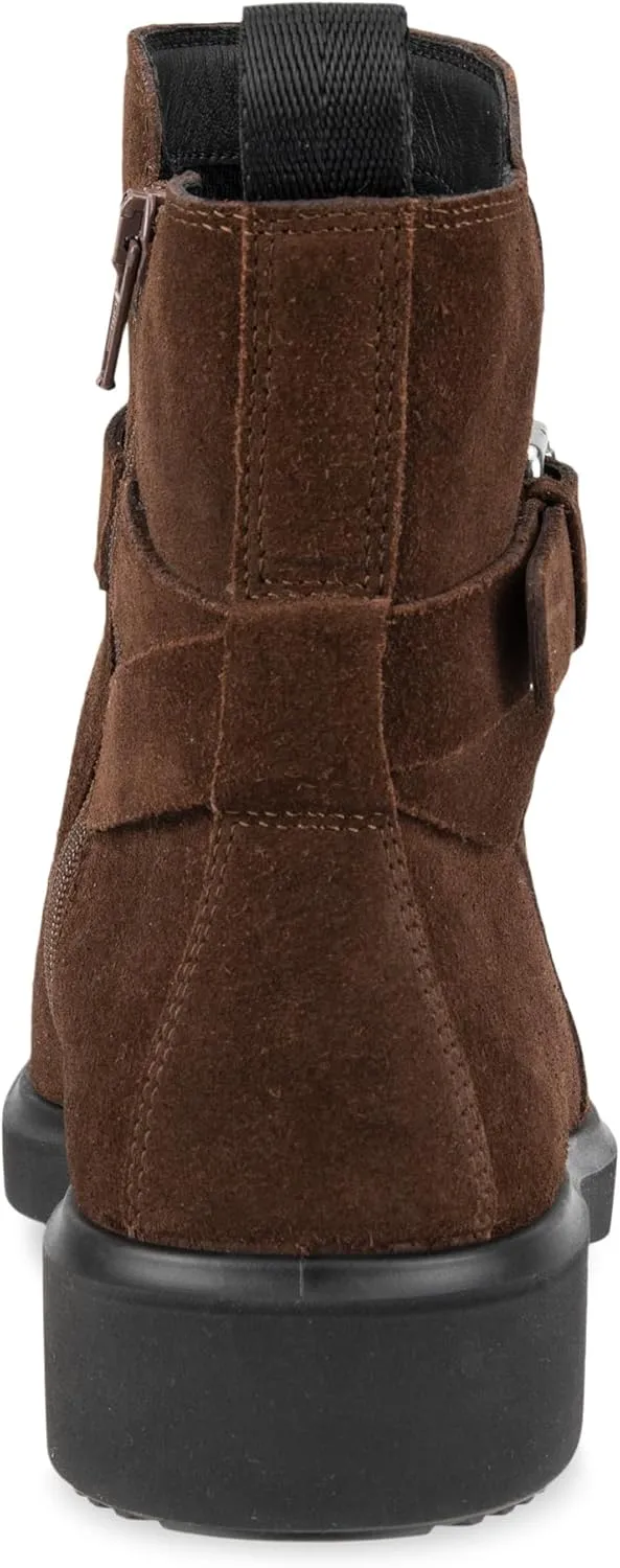 ECCO Women's Amsterdam Waterproof Buckle Ankle Boot