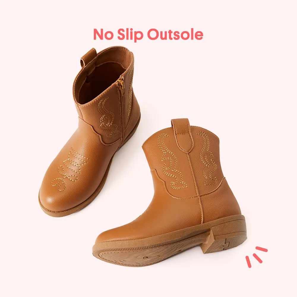 FabKids Girls Knee High Boots Fall Boots Winter Snow Tall Boot Dress Shoes For Toddler Little Kid Big Kid