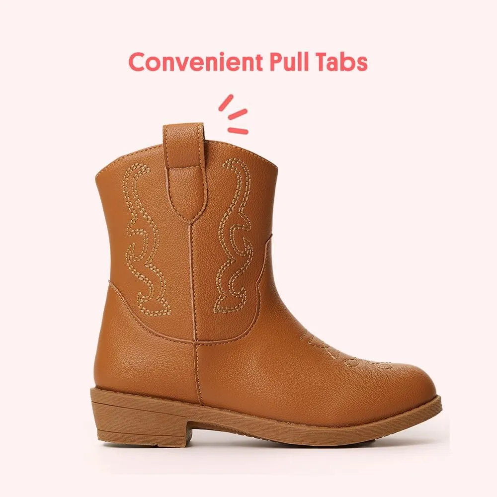 FabKids Girls Knee High Boots Fall Boots Winter Snow Tall Boot Dress Shoes For Toddler Little Kid Big Kid