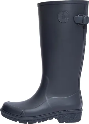 FitFlop Women's WonderWelly Tall Rain Boots Midnight Navy 10