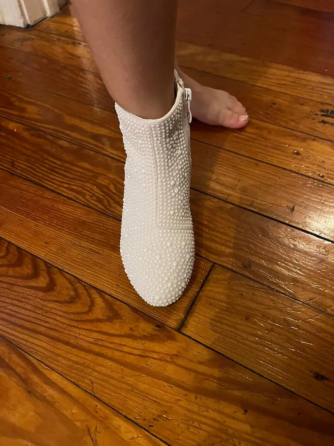 Forever Kids Rhinestone Ankle booties