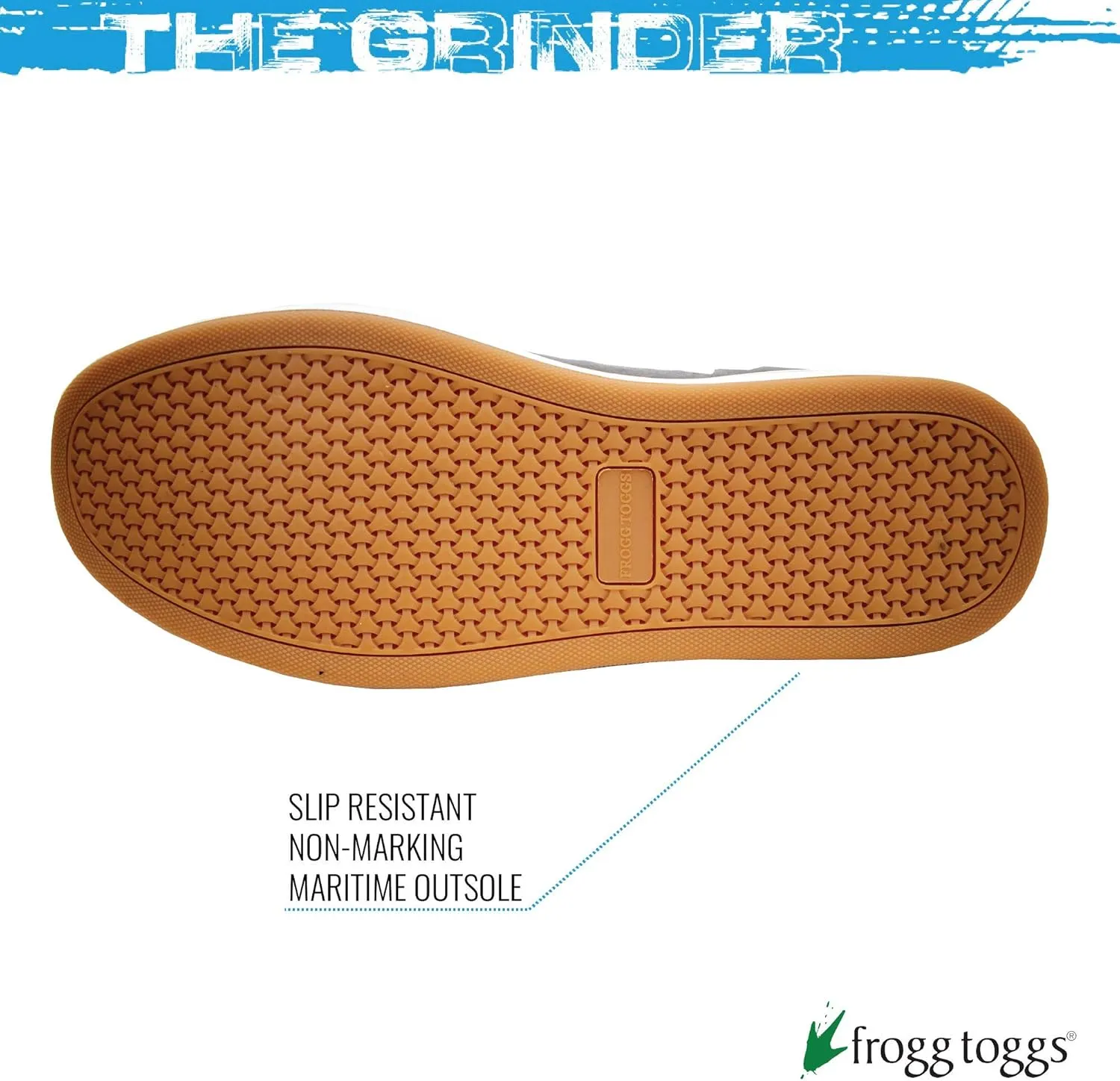 FROGG TOGGS Men's Grinder Waterproof Slip Resistant Fishing, Deck Shoe
