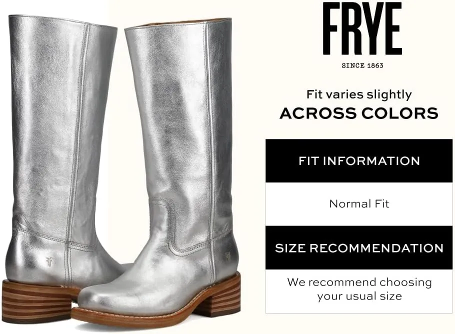 Frye Campus 14L Iconic Tall Boots for Women Crafted from Signature Montana Leather with Genuine Stitch Welt Construction and Stacked Leather Heel