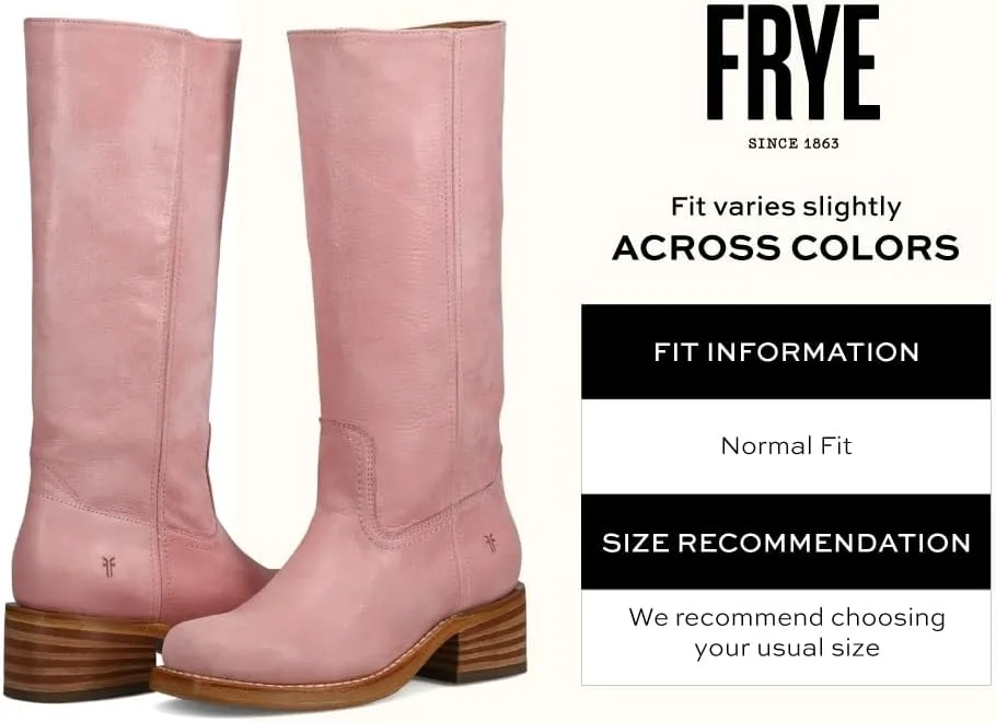 Frye Campus 14L Iconic Tall Boots for Women Crafted from Signature Montana Leather with Genuine Stitch Welt Construction and Stacked Leather Heel