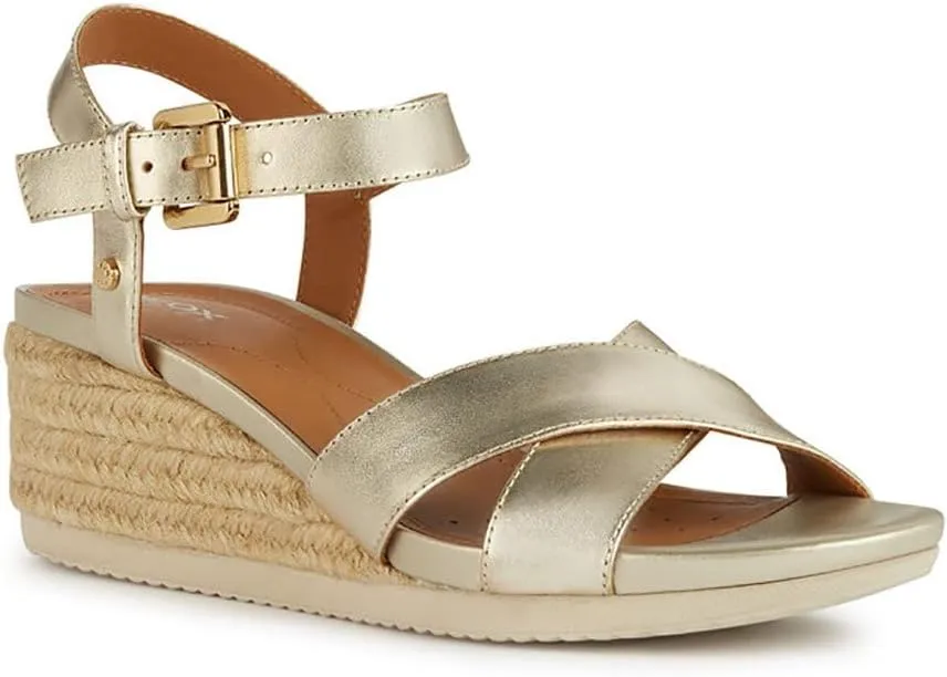 Geox Women's D Ischia Corda C Open Toe Sandals
