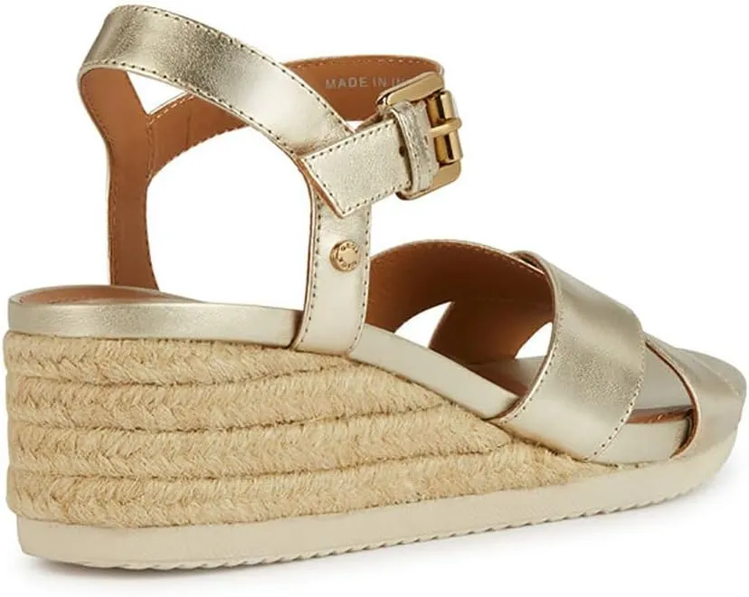Geox Women's D Ischia Corda C Open Toe Sandals