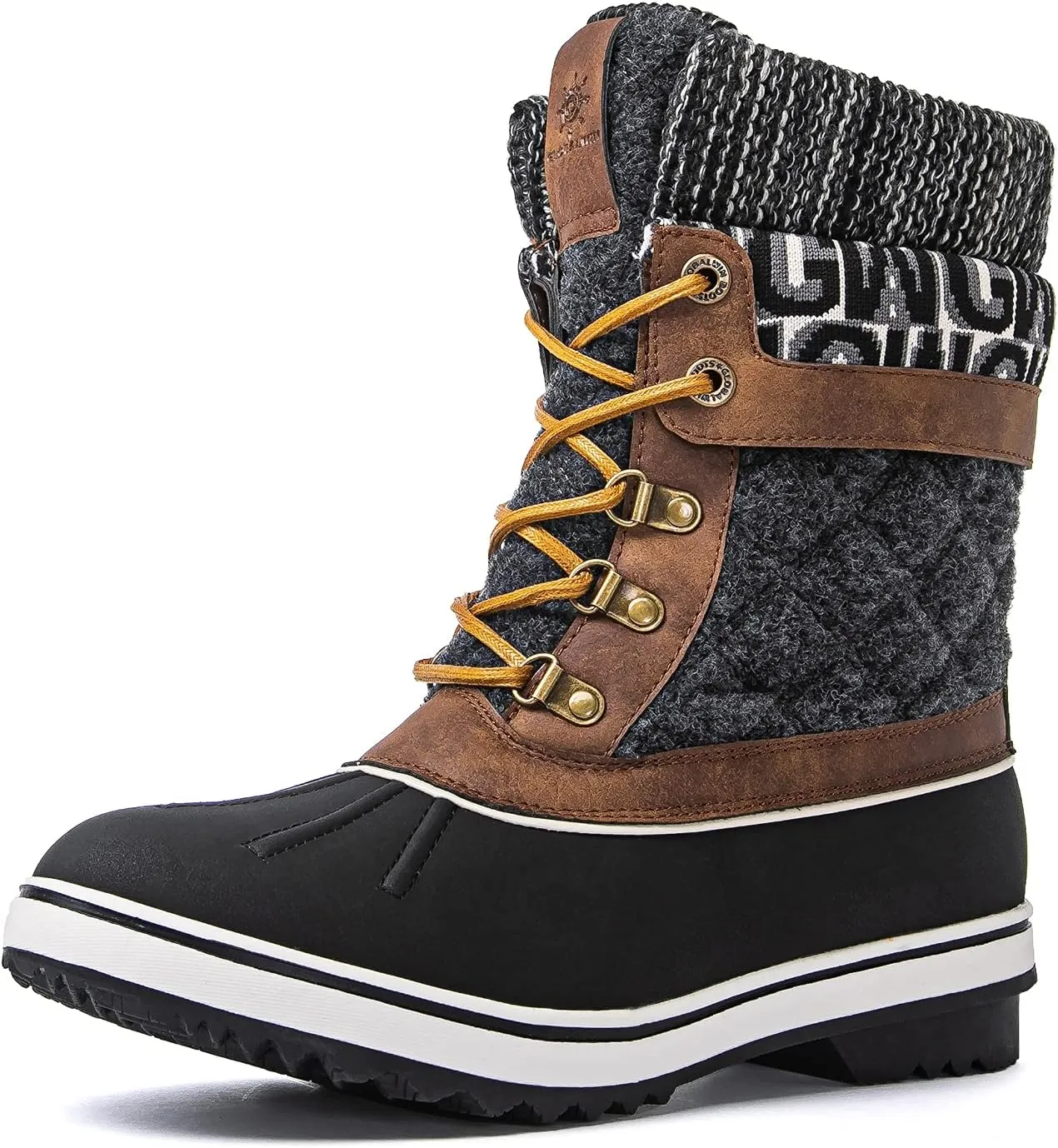GLOBALWIN Women's Waterproof Winter Boots Snow Boots For Women
