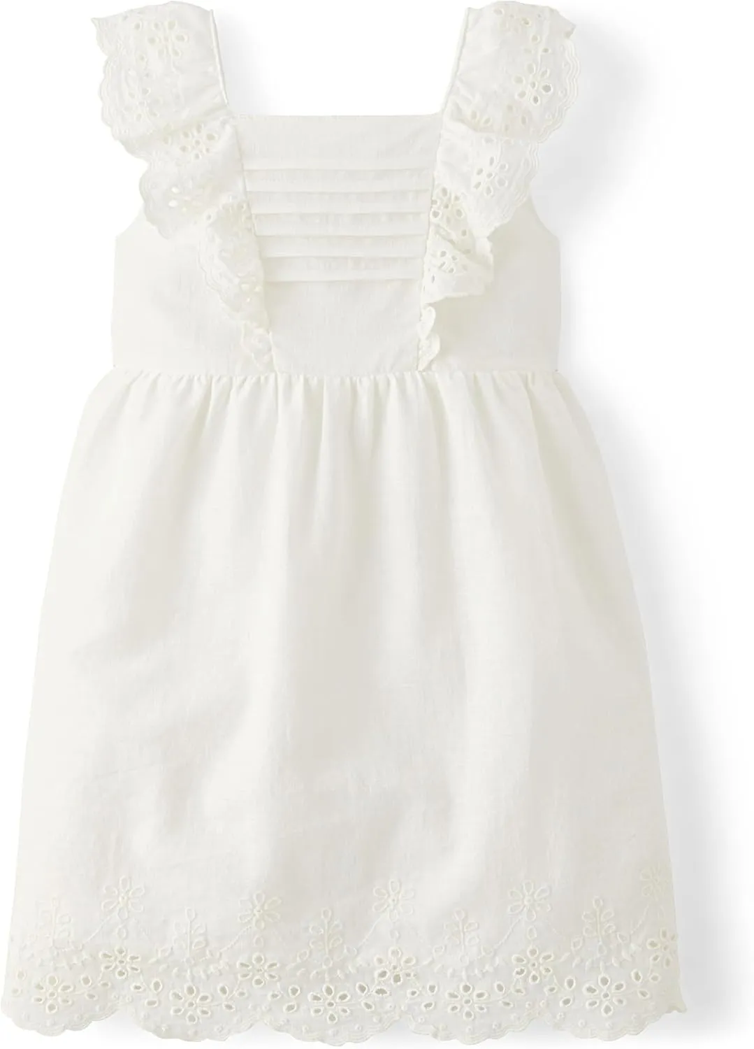 Gymboree,and Toddler Sleeveless Dresses,Simply White,12