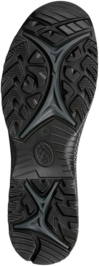 HAIX Black Eagle Tactical 2.0 GTX Mid Side Zip - Waterproof Work Boots with Anti-Slip Sole, Shock Absorbing Technology & Lightweight Design, Great Boots For Police Men
