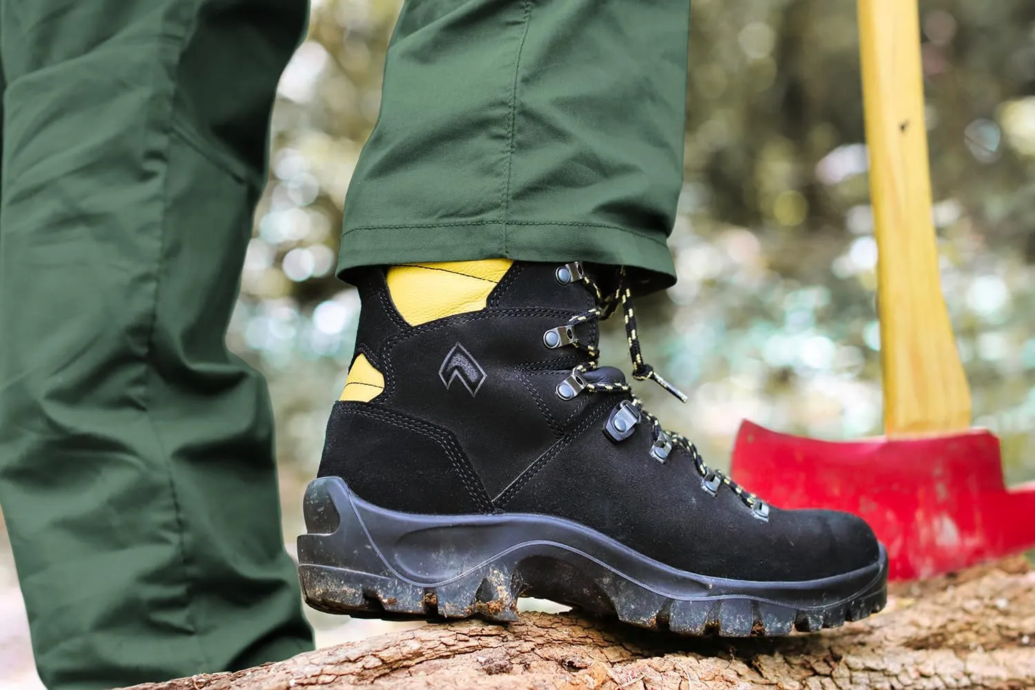HAIX Missoula 2.1 Wildland Firefighting Boots for Women - Anti-Slip Sole, Water-Resistant, Heat Resistant Boots