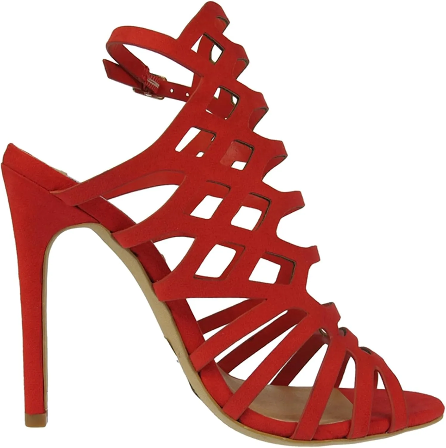 Hanfike Sexy Slingback High Heels Open Toe Evening Prom Formal Party Dressy Sandals
