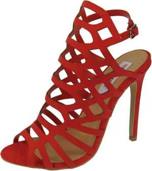 Hanfike Sexy Slingback High Heels Open Toe Evening Prom Formal Party Dressy Sandals