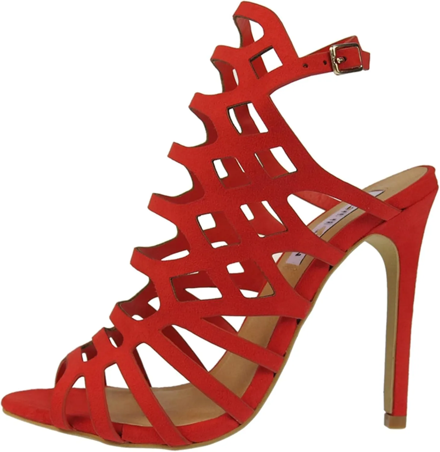 Hanfike Sexy Slingback High Heels Open Toe Evening Prom Formal Party Dressy Sandals