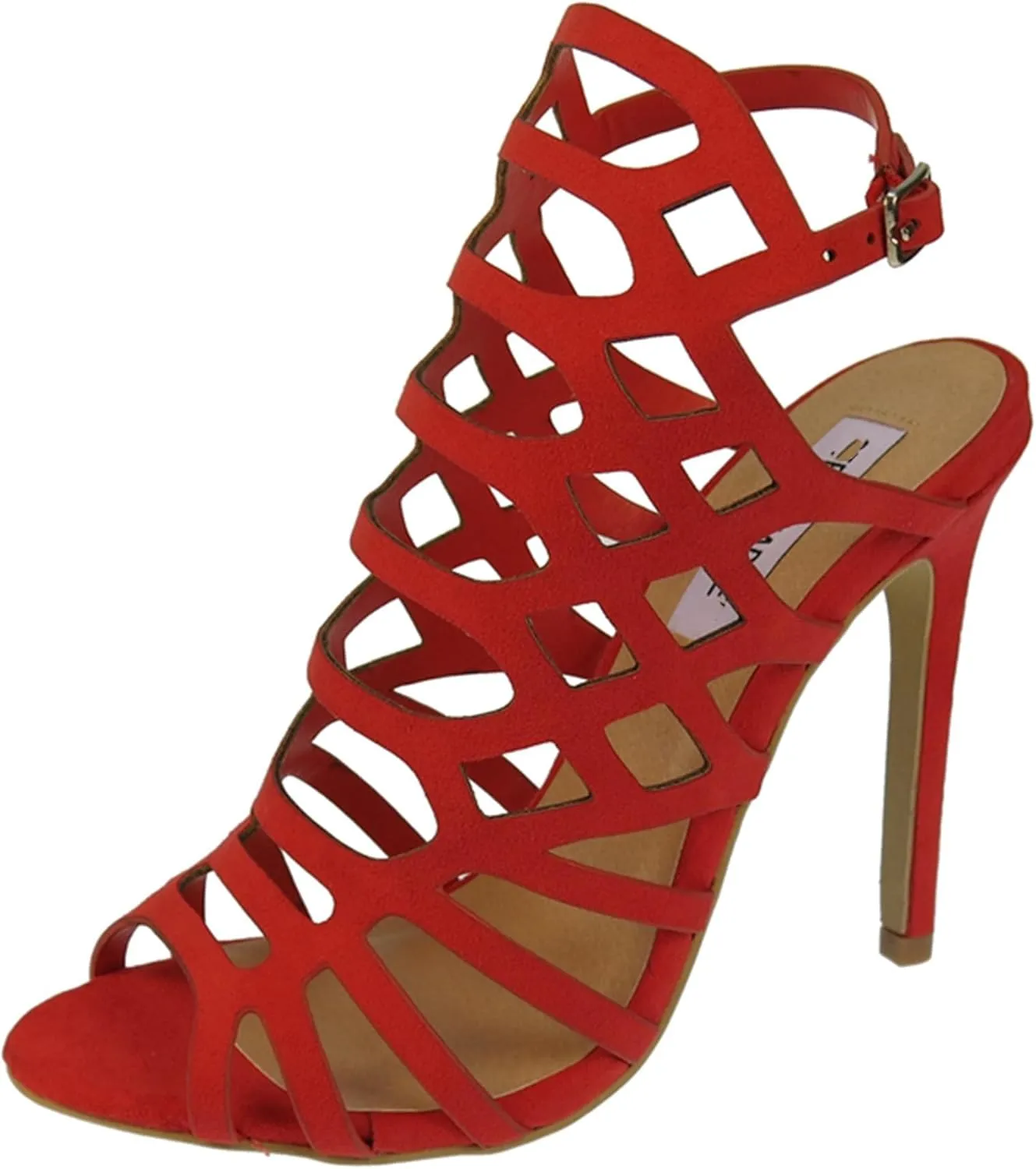 Hanfike Sexy Slingback High Heels Open Toe Evening Prom Formal Party Dressy Sandals