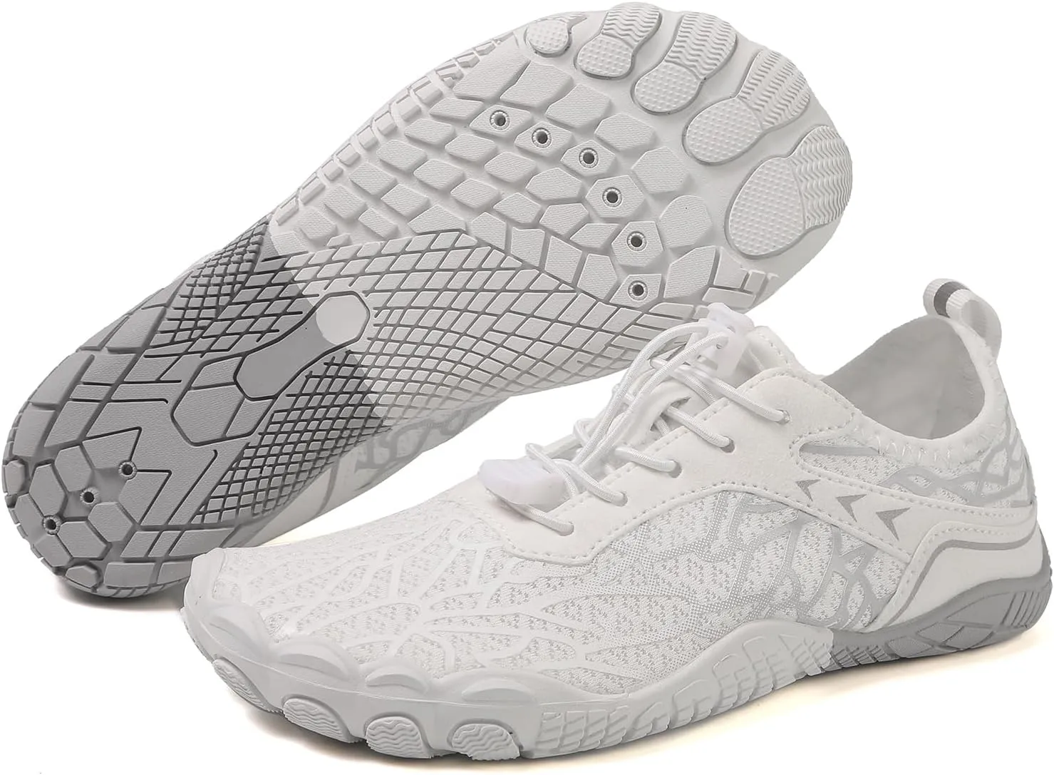 Hike Barefoot Footwear Women Men Pro Barefoot Shoes with Wide Toe Box Healthy & Non-Slip Hiking Shoes Unisex Women Water Shoe Men Outdoor Athletic Lightweight Breathable Comfy Athletic Footwear