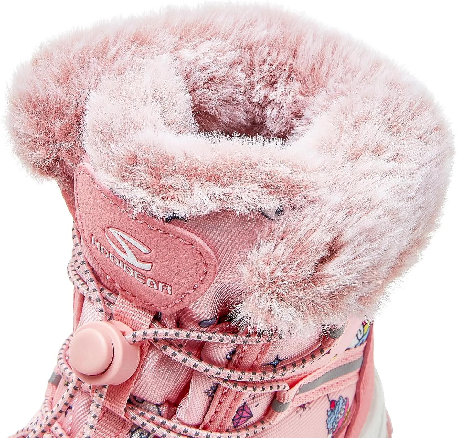 HOBIBEAR Boys Girls Toddler Snow Boots Waterproof Slip Resistant Outdoor Winter Boot Shoes(Toddler/Little Kids/Big Kids)