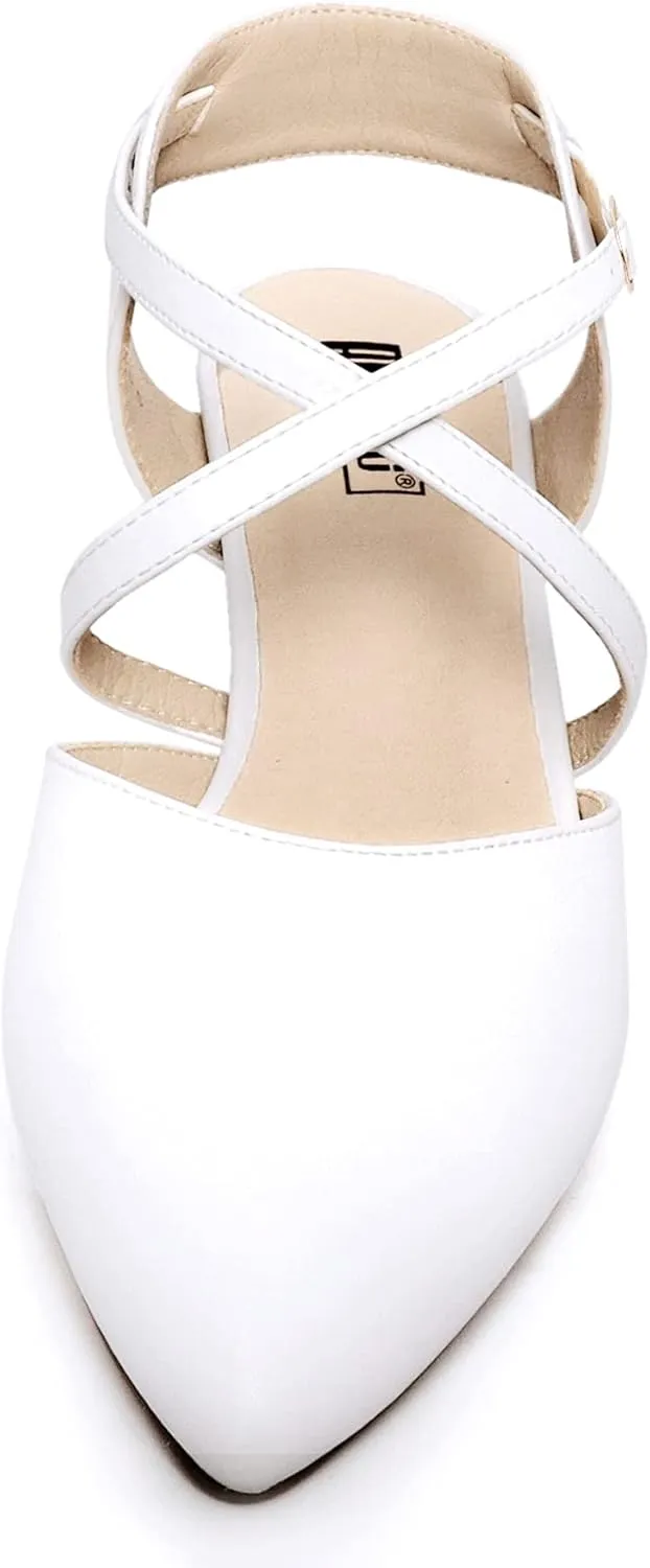 IDIFU Women's Sequins Wedding Kitten Small Heel Shoes Ankle Strap Bridal Bride Dance Dress Shoes - Silver Gold Black