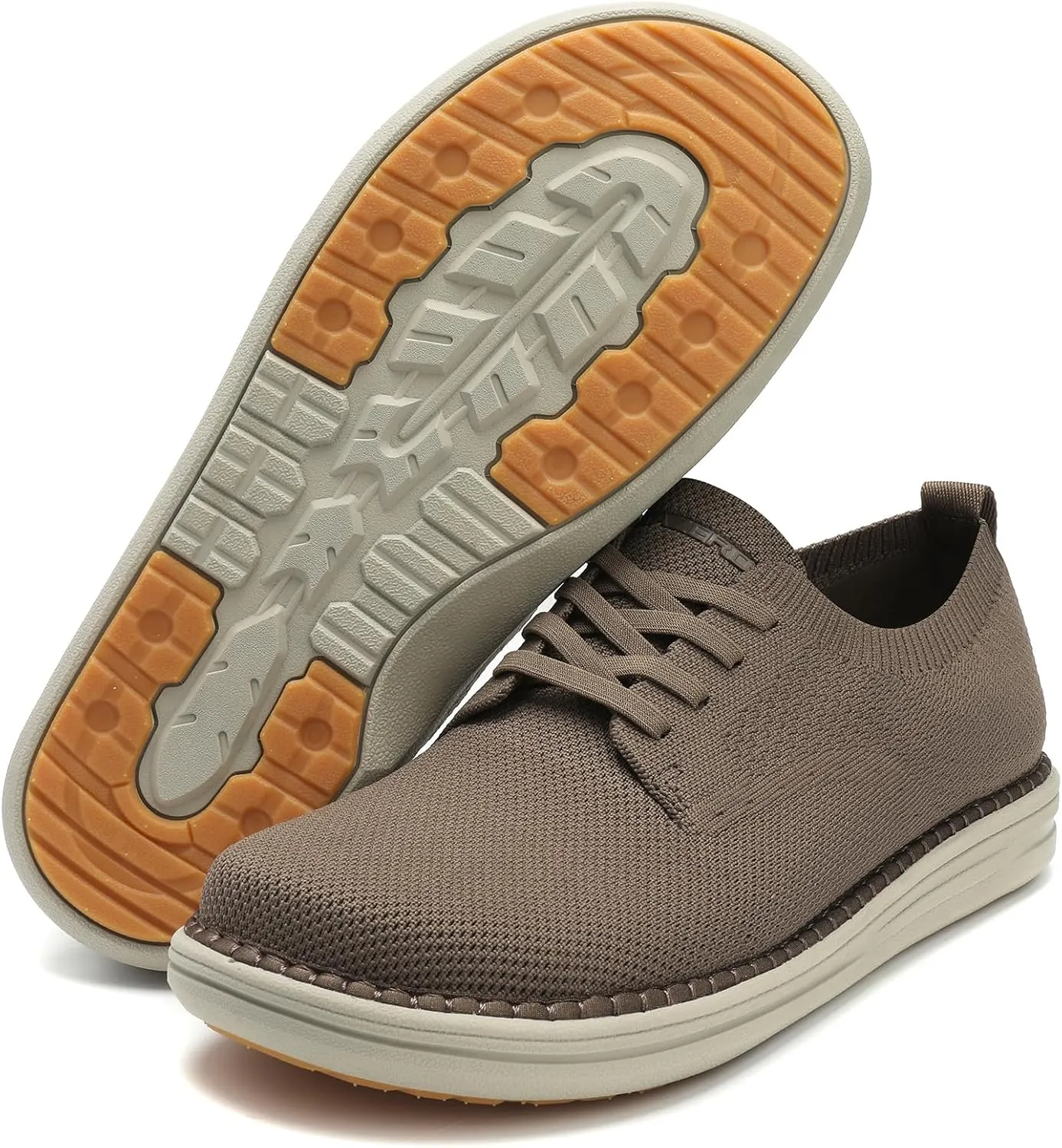 ITAZERO Men Wide Width Shoes - Wide Casual Walking Shoes for Big and Tall Men - Big Size Men's Loafers & Slip-ons for Diabetes Plantar Fasciitis