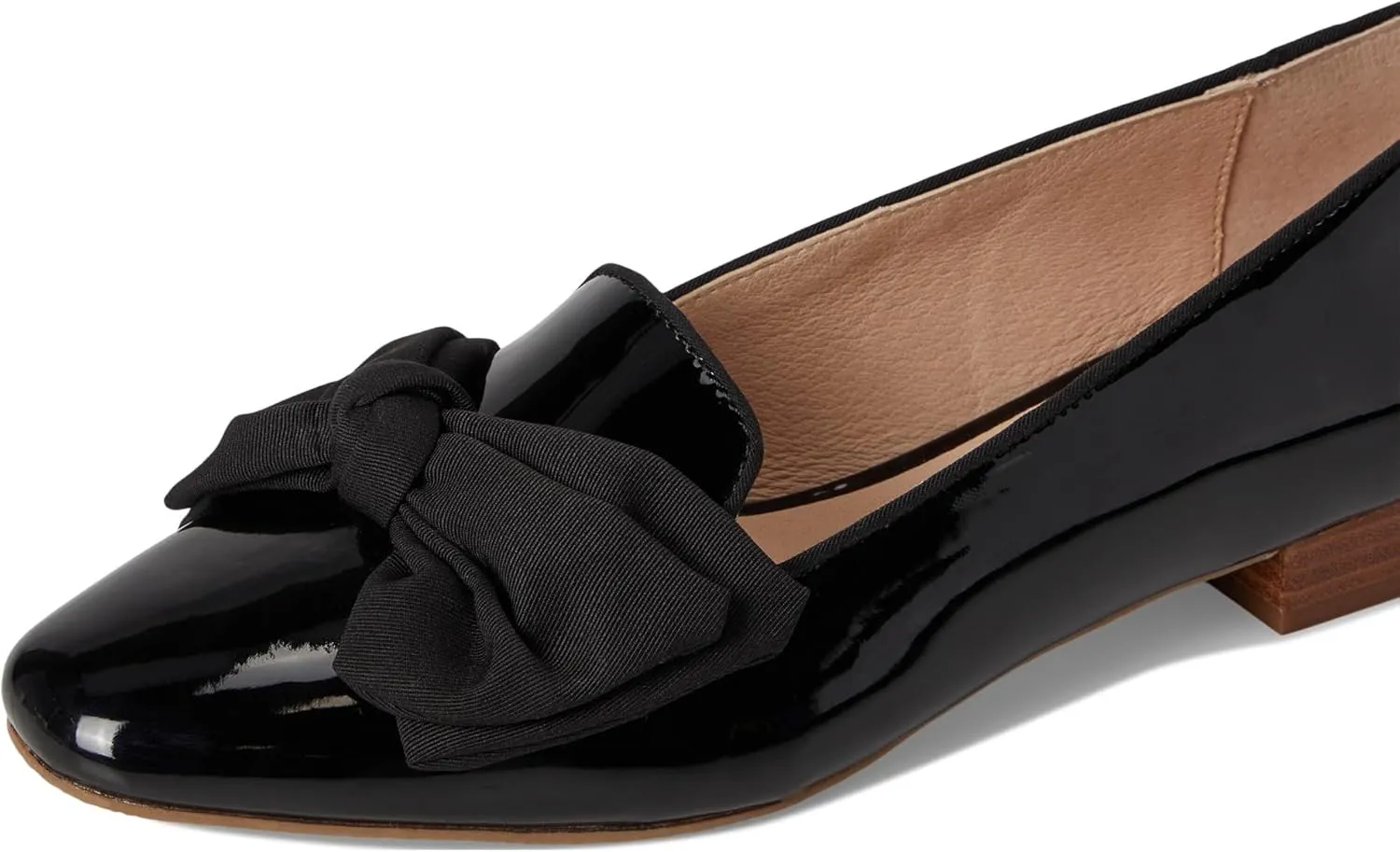Jack Rogers Women's Brookline Bow Loafers-Patent